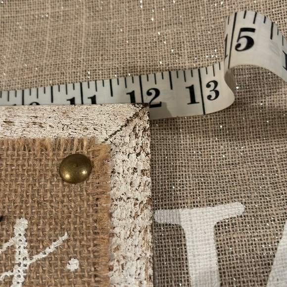 26x13 pillow cover with zipper. And a Mr. & Mrs. sign - Picture 11 of 13